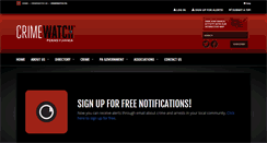 Desktop Screenshot of crimewatchpa.com